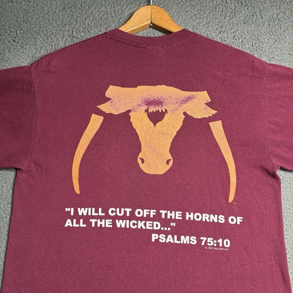 Vintage 90s Texas A&M Vs UT Rivalry Longhorns Aggies T-Shirt Men’s Medium